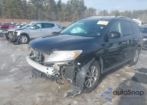 2015 Nissan Pathfinder Platinum/S/Sl/Sv из США, поврежденный, VIN 5N1AR2MM1FC652549